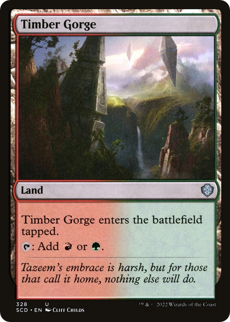 Timber Gorge (328) (Starter Commander Decks)