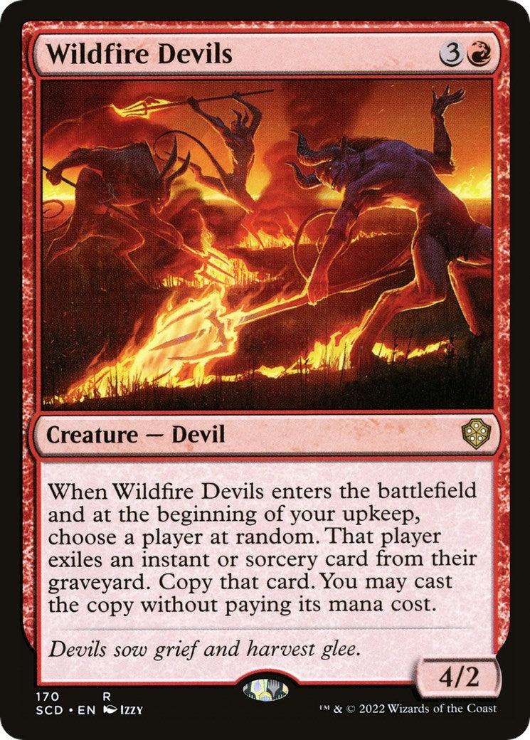 Wildfire Devils (170) (Starter Commander Decks)