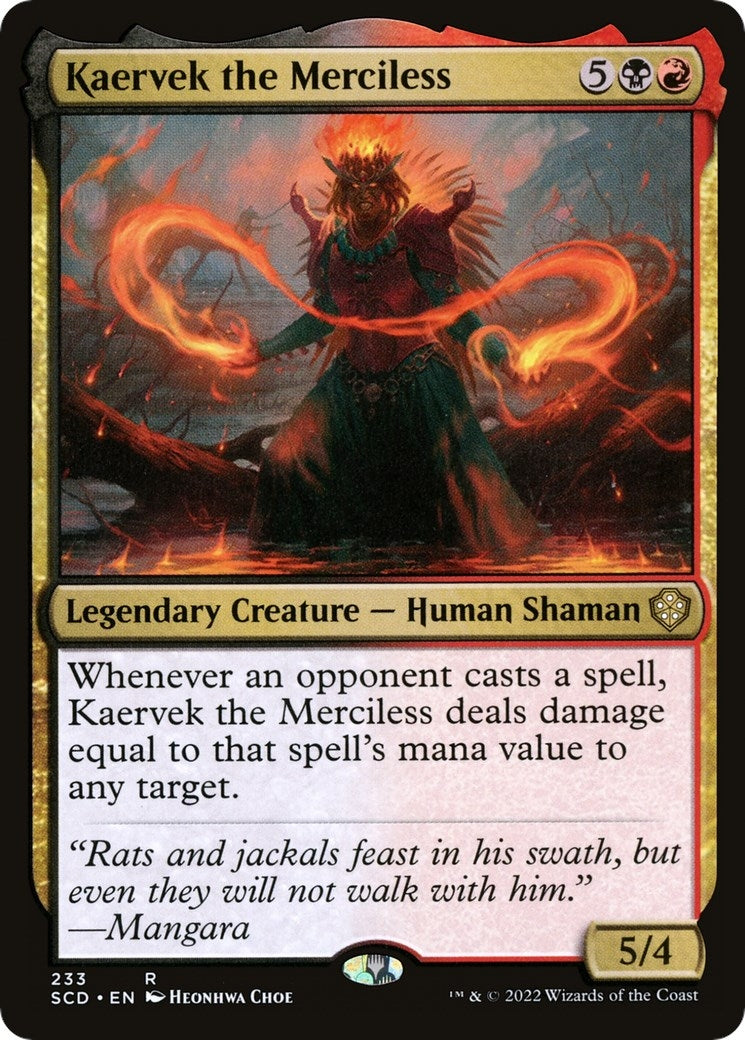 Kaervek the Merciless (233) (Starter Commander Decks)
