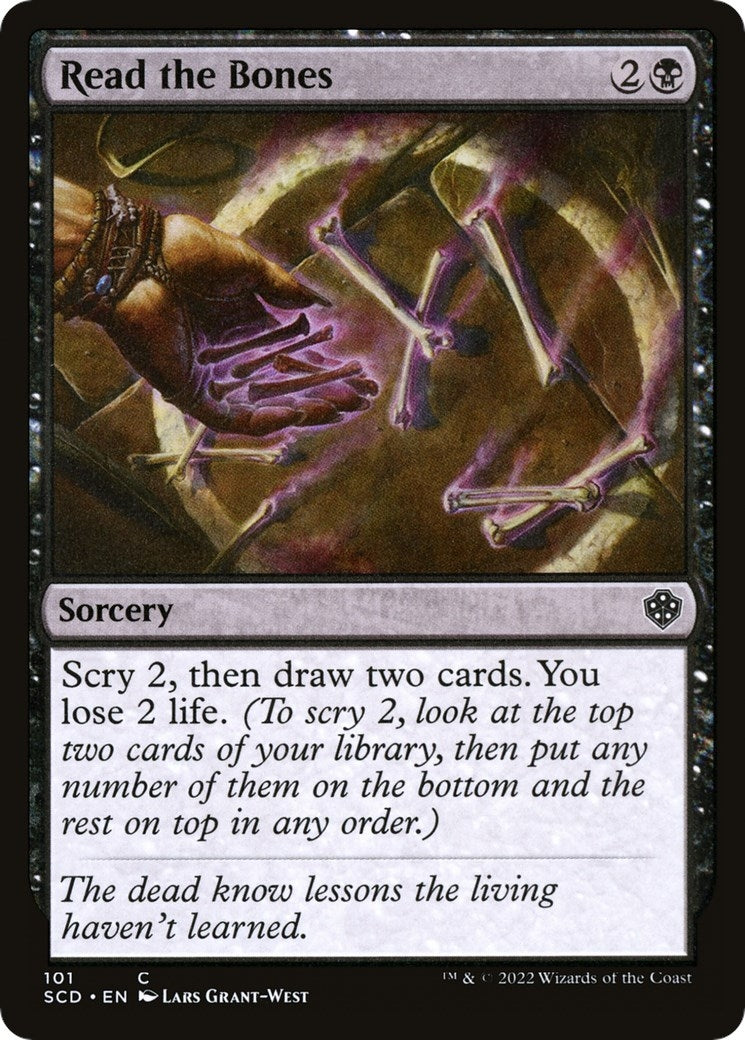 Read the Bones (101) (Starter Commander Decks)