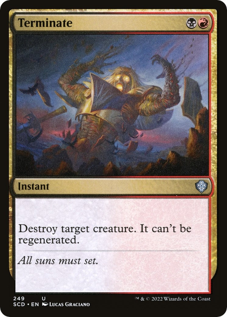 Terminate (249) (Starter Commander Decks)