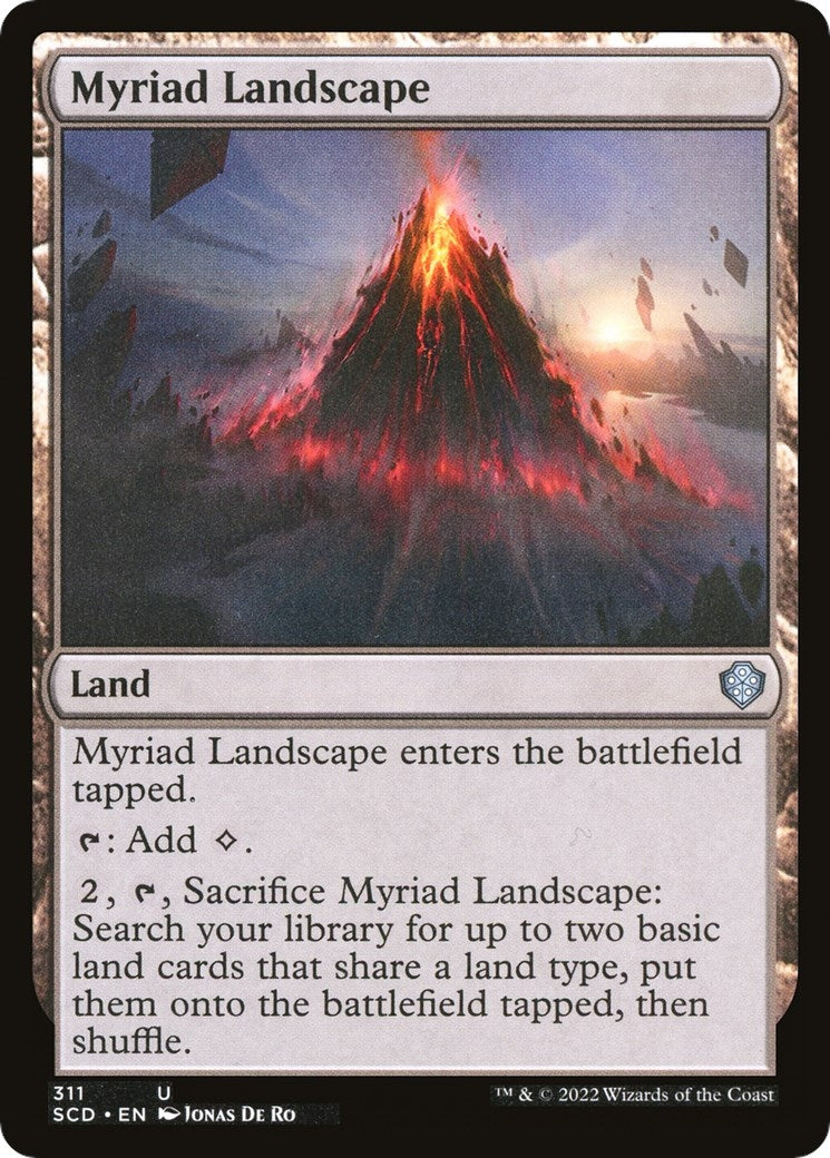 Myriad Landscape (311) (Starter Commander Decks)