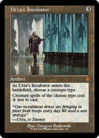Urza's Incubator (Retro Frame) (392) (Dominaria Remastered)