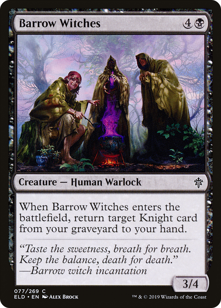 Barrow Witches (77) (Throne of Eldraine)