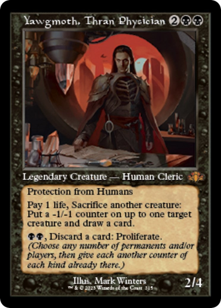 Image for Yawgmoth, Thran Physician (Retro Frame) (315) - Magic: The Gathering