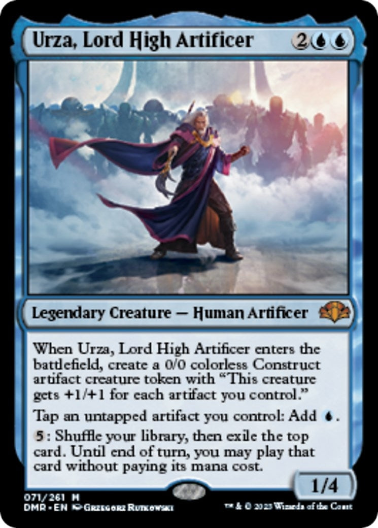 Urza, Lord High Artificer (71) (Dominaria Remastered)
