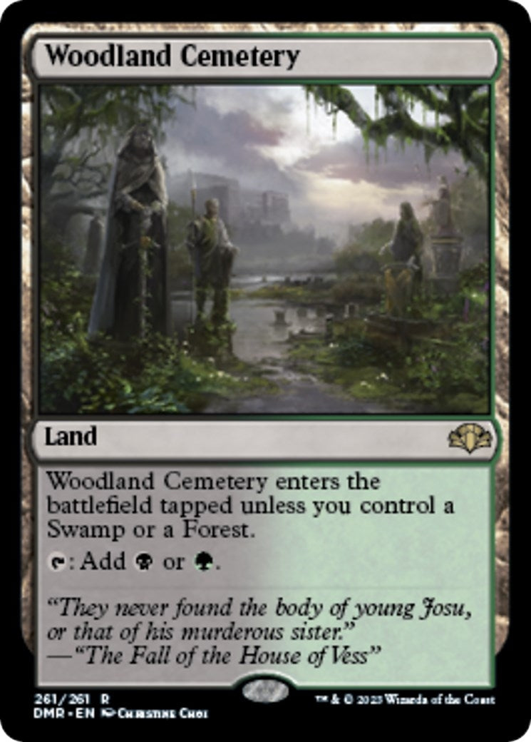Woodland Cemetery (261) (Dominaria Remastered)