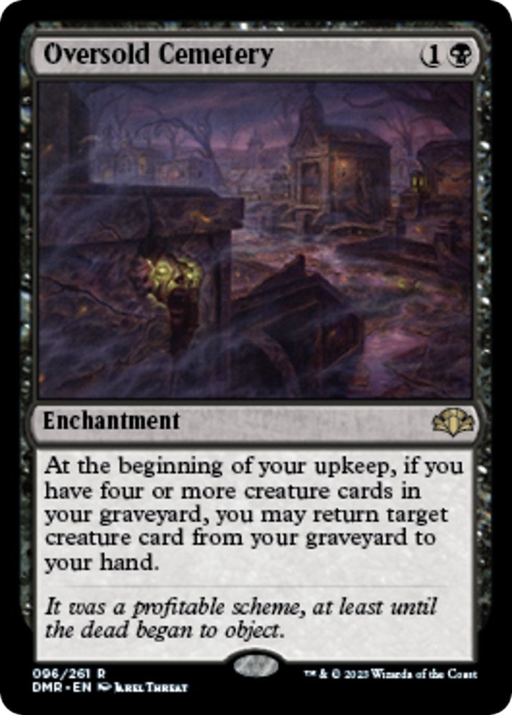 Oversold Cemetery (96) (Dominaria Remastered)