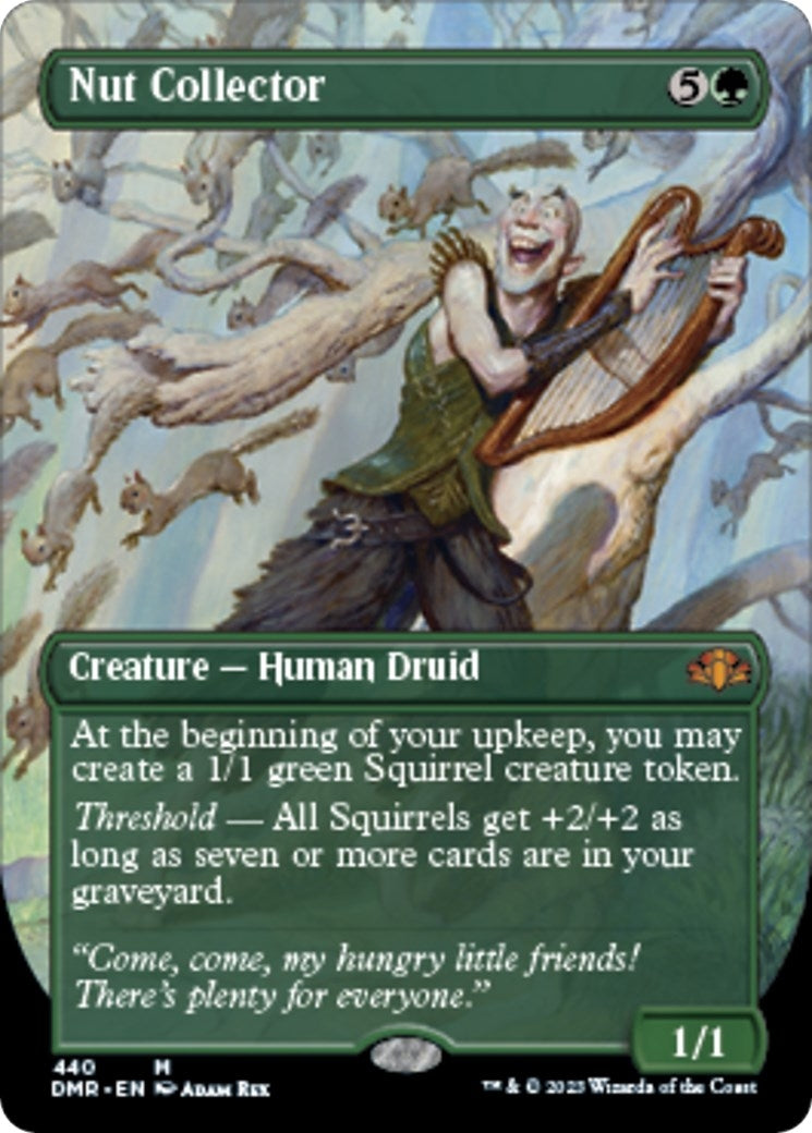 Nut Collector (Borderless) (440) (Dominaria Remastered)