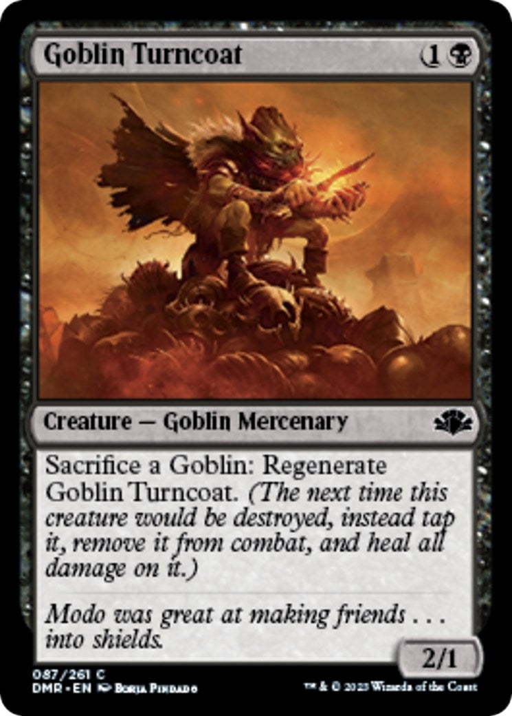 Goblin Turncoat (87) (Dominaria Remastered)
