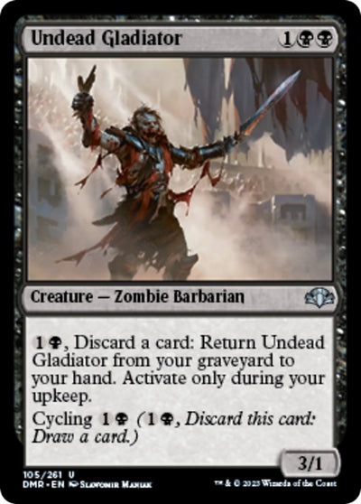 Undead Gladiator (105) (Dominaria Remastered)
