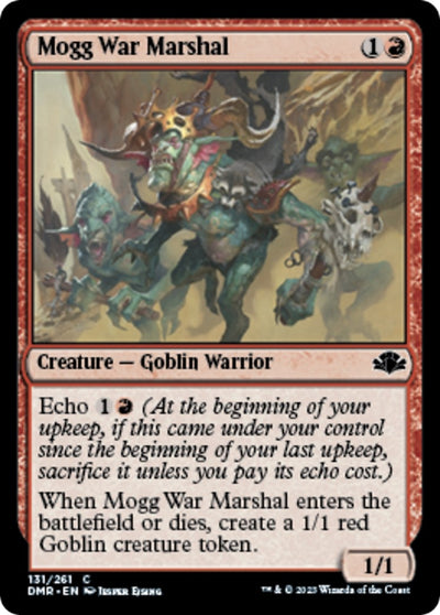 Mogg War Marshal (131) (Dominaria Remastered)