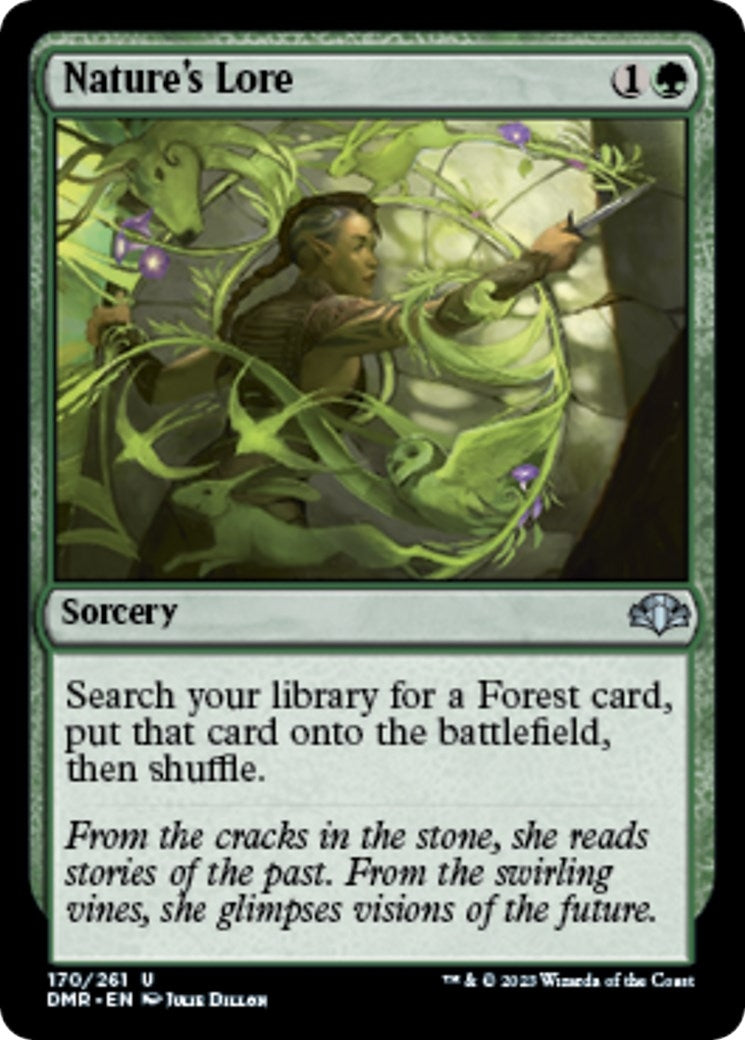 Nature's Lore (170) (Dominaria Remastered)