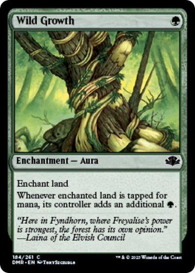 Wild Growth (184) (Dominaria Remastered)