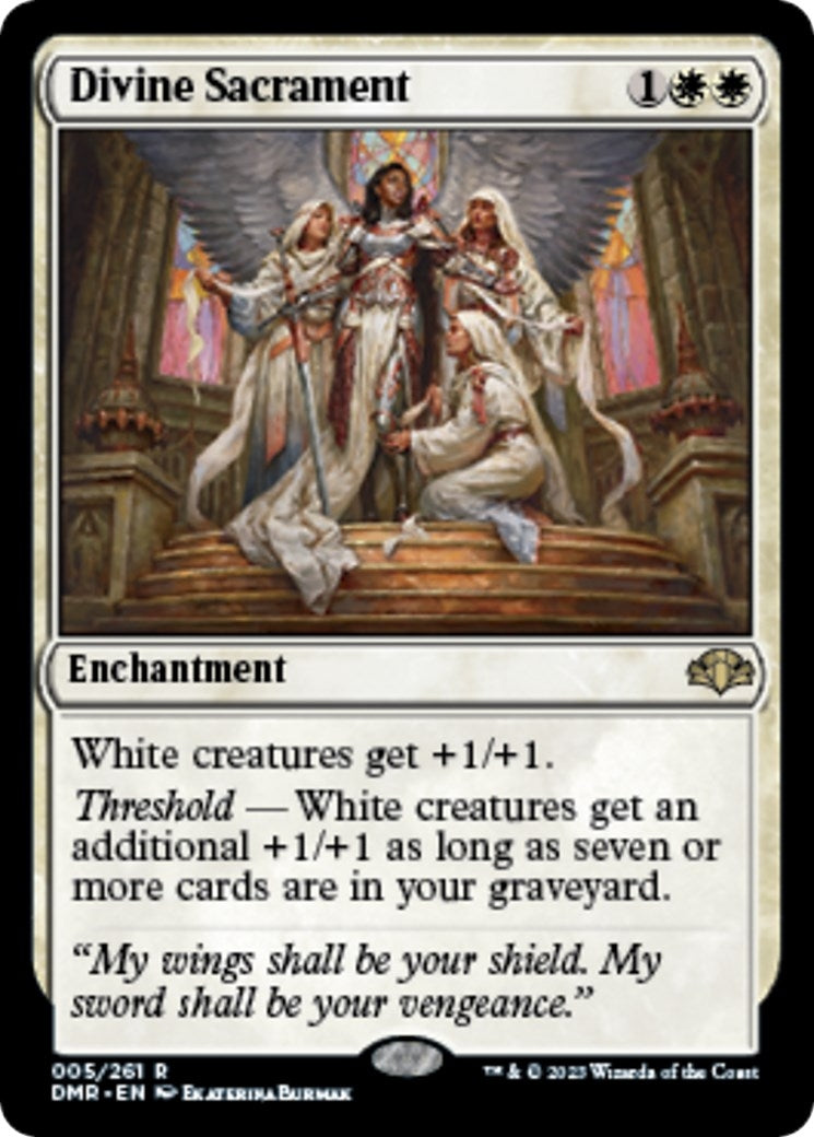 Divine Sacrament (5) (Dominaria Remastered)
