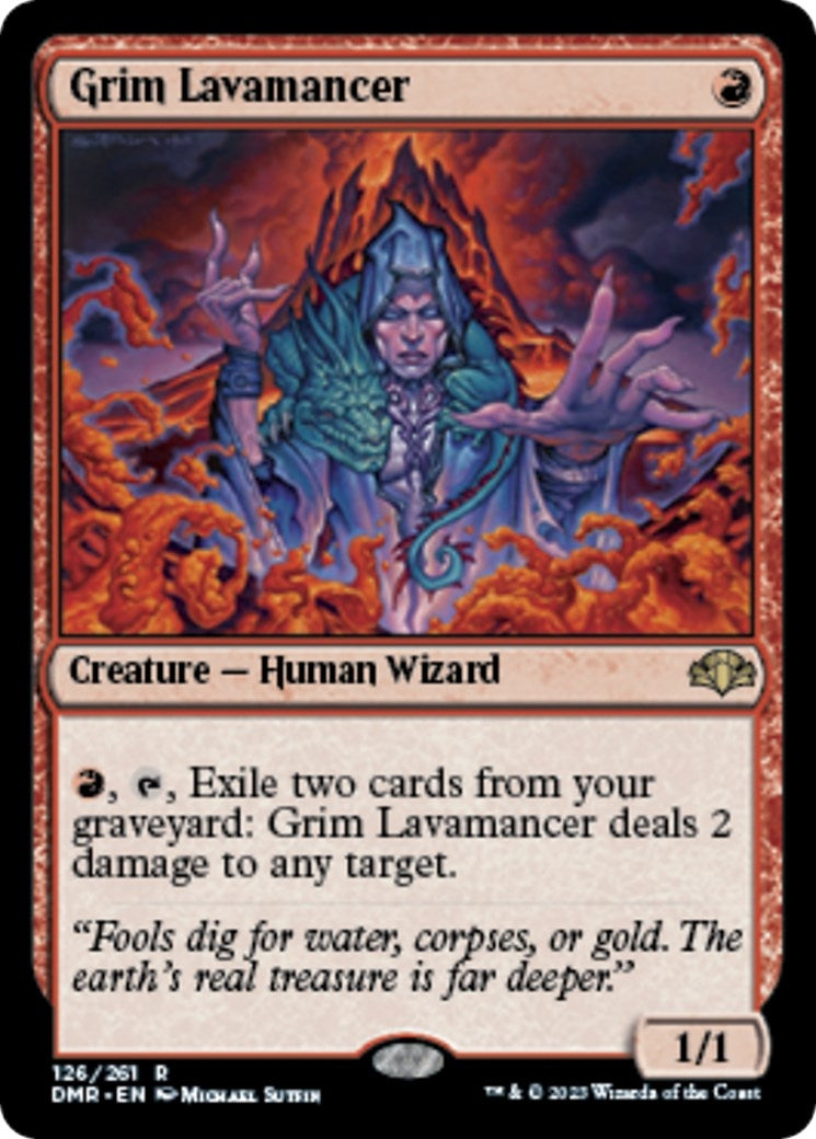 Grim Lavamancer (126) (Dominaria Remastered)