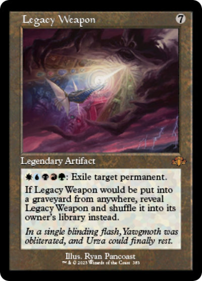 Legacy Weapon (Retro Frame) (383) (Dominaria Remastered)