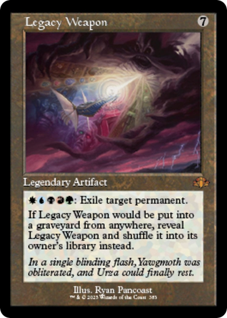 Legacy Weapon (Retro Frame) (383) (Dominaria Remastered)