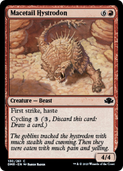 Macetail Hystrodon (130) (Dominaria Remastered)