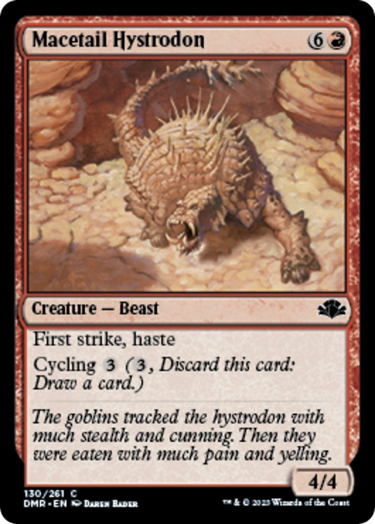 Macetail Hystrodon (130) (Dominaria Remastered)