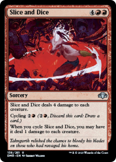Slice and Dice (138) (Dominaria Remastered)