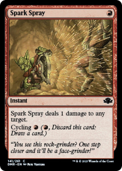 Spark Spray (141) (Dominaria Remastered)