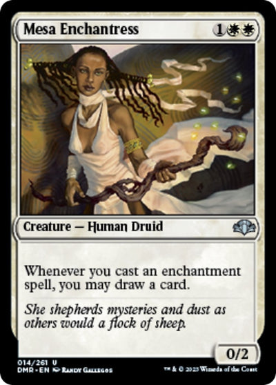 Mesa Enchantress (14) (Dominaria Remastered)