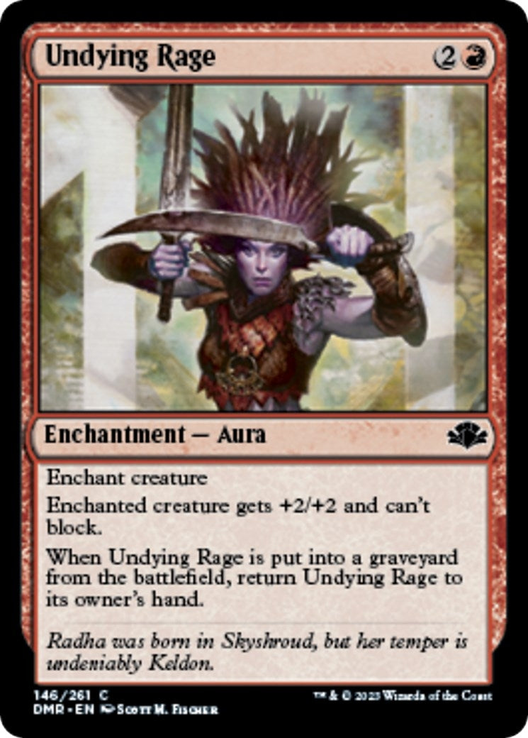 Undying Rage (146) (Dominaria Remastered)