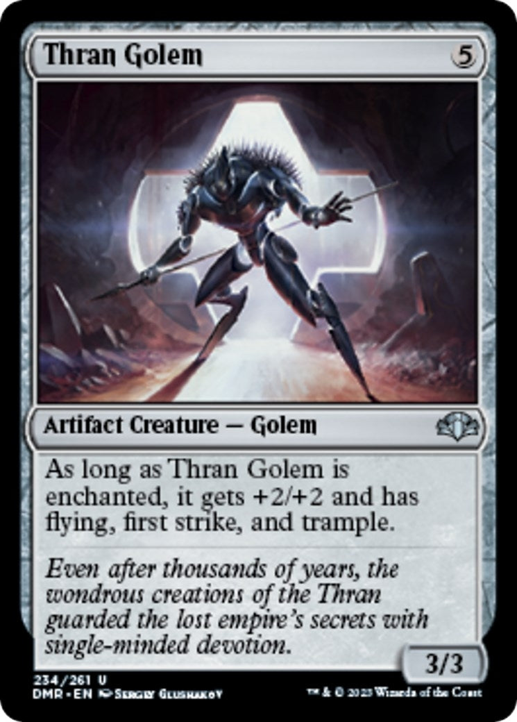 Thran Golem (234) (Dominaria Remastered)