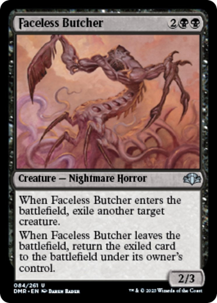 Faceless Butcher (84) (Dominaria Remastered)