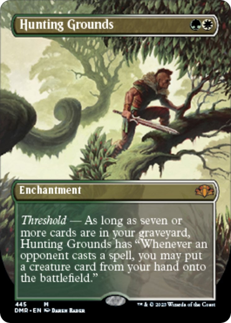Hunting Grounds (Borderless) (445) (Dominaria Remastered)