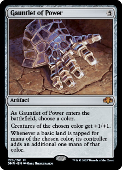 Gauntlet of Power (223) (Dominaria Remastered)