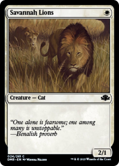 Savannah Lions (24) (Dominaria Remastered)