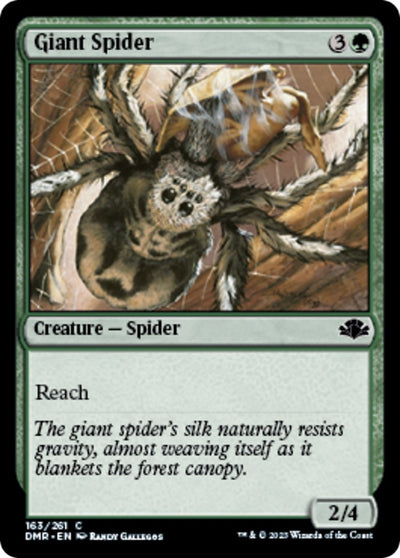 Giant Spider (163) (Dominaria Remastered)