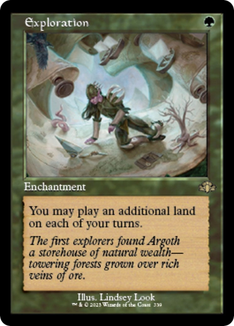 Exploration (Retro Frame) (339) (Dominaria Remastered)