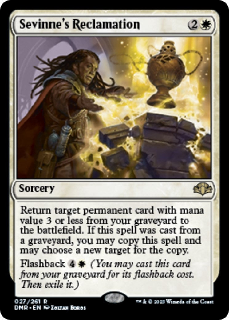 Sevinne's Reclamation (27) (Dominaria Remastered)