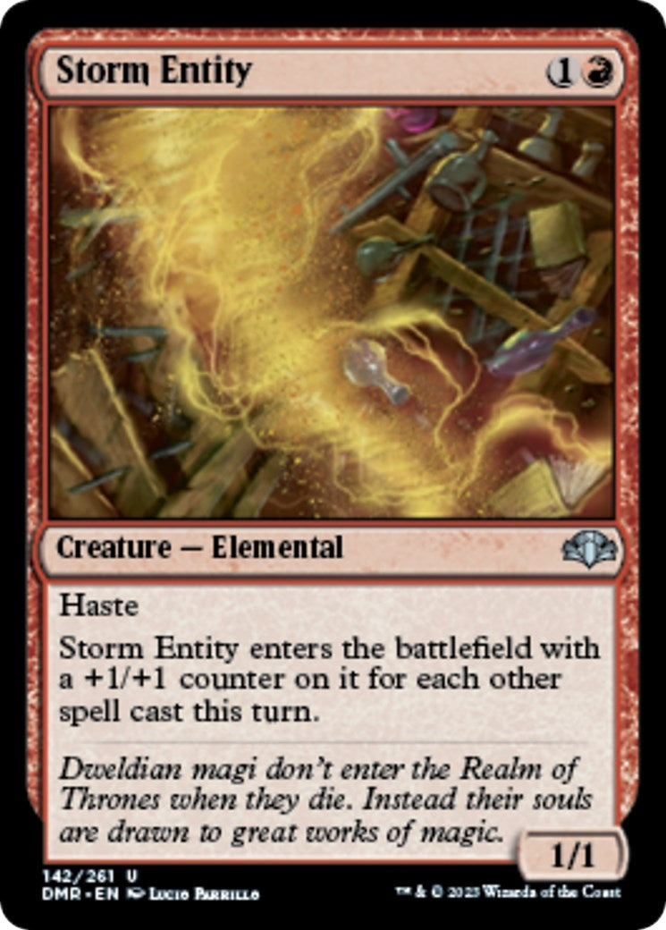 Storm Entity (142) (Dominaria Remastered)
