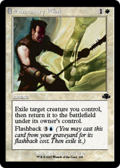 Momentary Blink (Retro Frame) (268) (Dominaria Remastered)