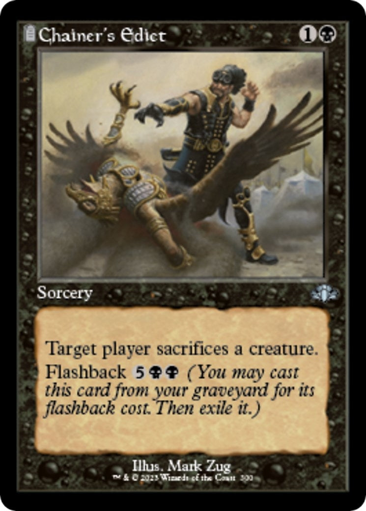 Chainer's Edict (Retro Frame) (300) (Dominaria Remastered)