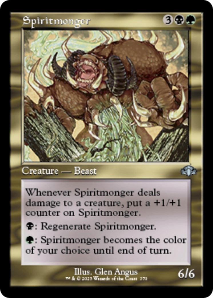 Spiritmonger (Retro Frame) (370) (Dominaria Remastered)