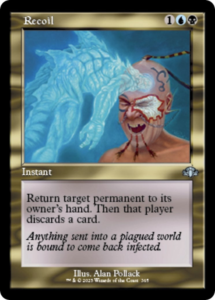 Recoil (Retro Frame) (365) (Dominaria Remastered)