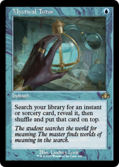 Mystical Tutor (Retro Frame) (289) (Dominaria Remastered)
