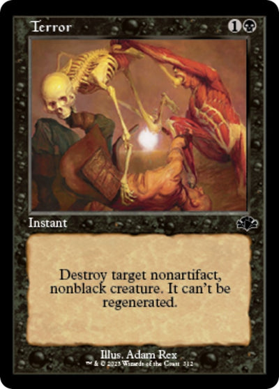 Terror (Retro Frame) (312) (Dominaria Remastered)