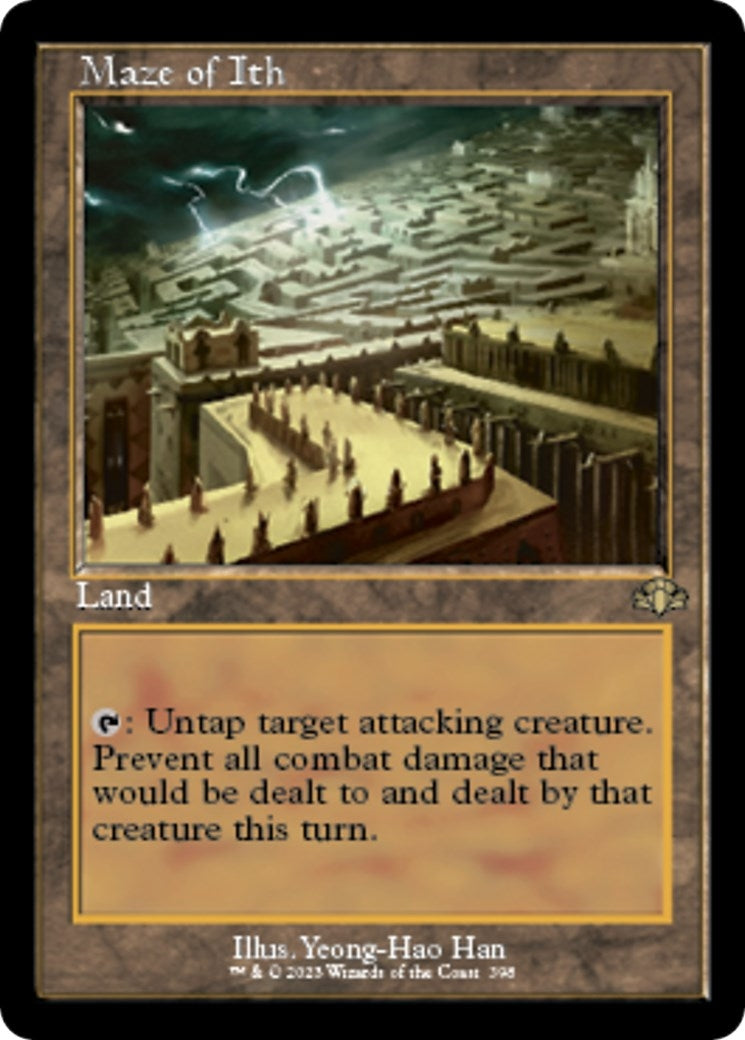 Maze of Ith (Retro Frame) (398) (Dominaria Remastered)