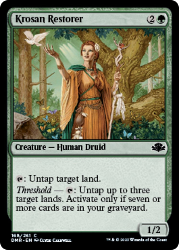 Krosan Restorer (168) (Dominaria Remastered)