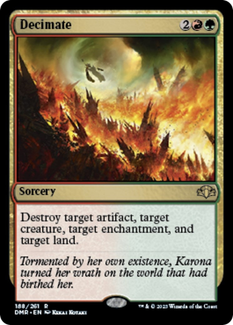 Decimate (188) (Dominaria Remastered)