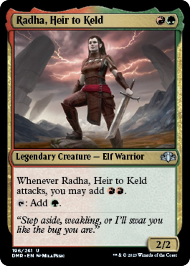 Radha, Heir to Keld (196) (Dominaria Remastered)
