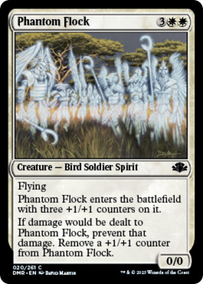 Phantom Flock (20) (Dominaria Remastered)