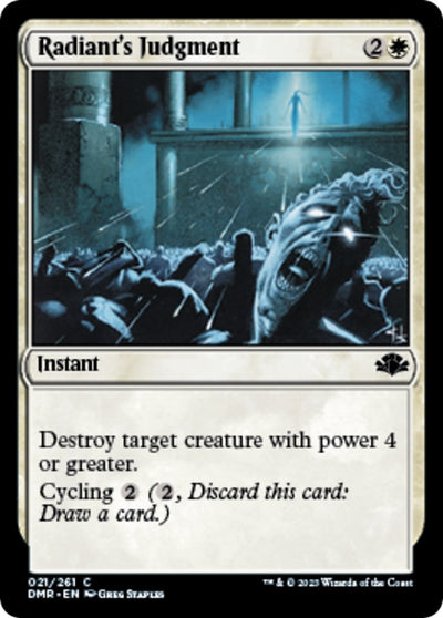Radiant's Judgment (21) (Dominaria Remastered)