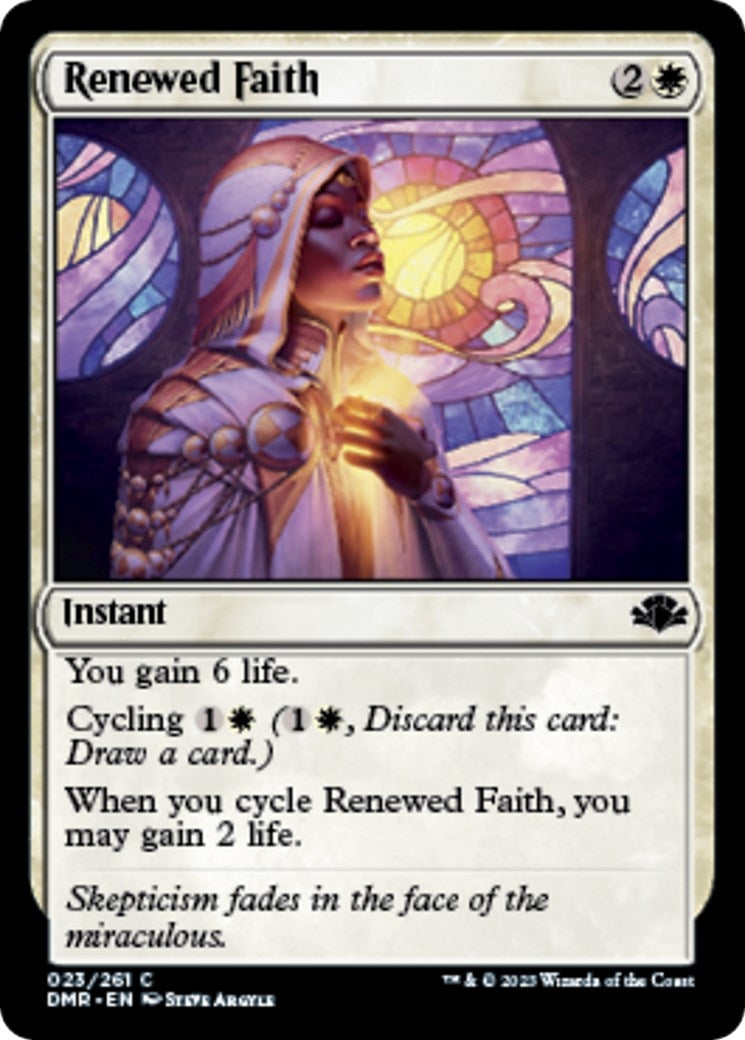 Renewed Faith (23) (Dominaria Remastered)